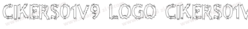 cikers01v9 logo cikers01v9 logo字体转换
